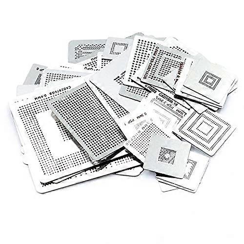 47pcs HeavyDuty Steel Reballing Stencils Set for PS3 CPU GPU Game Console