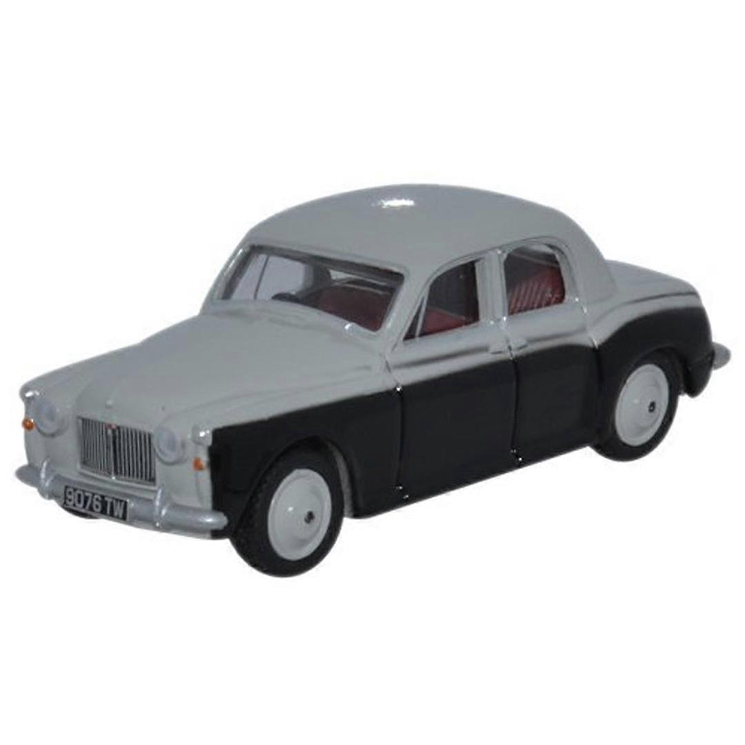 Oxford Trykstøbt 1:76 Scale Rover P4 Røg Grå /Sort