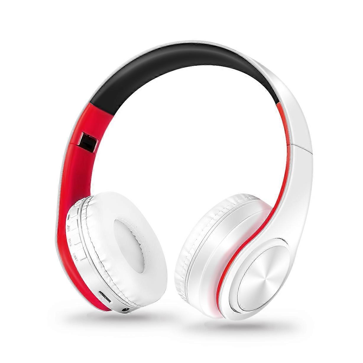 Foldable HIFI Stereo Portable Comfortable Bluetooth-compatible Wireless &amp; Wired Stereo Headset