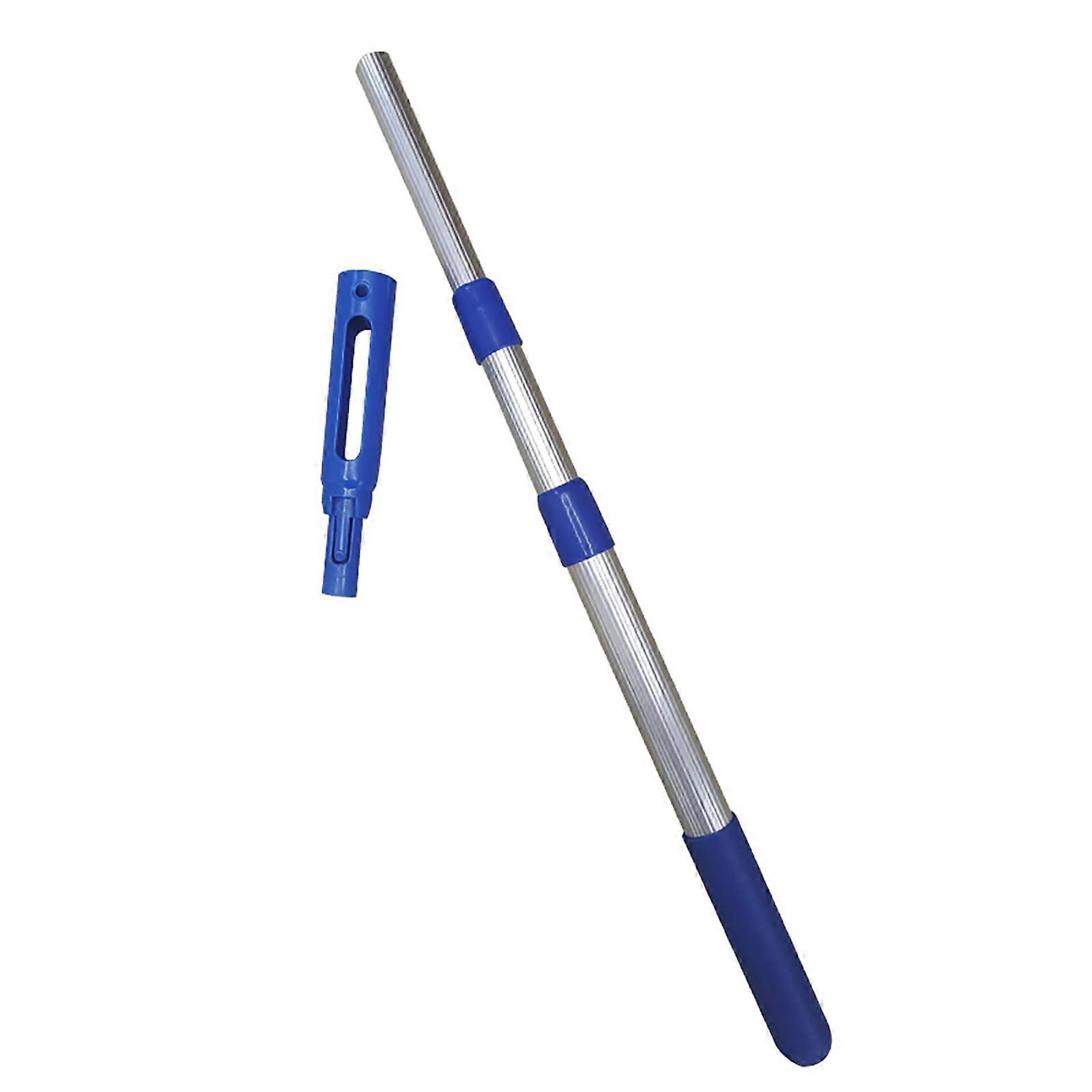 Aluminum Telescopic Pool Cleaning Pole 3 Section AntiSlip Grip Retractable Handle for Skimmer