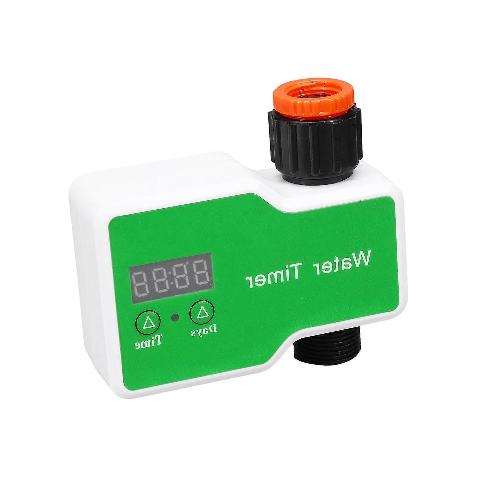 Garden Watering Timer with Smart Watering Schedule, Weatherproof Automatic Sprinkler Controller
