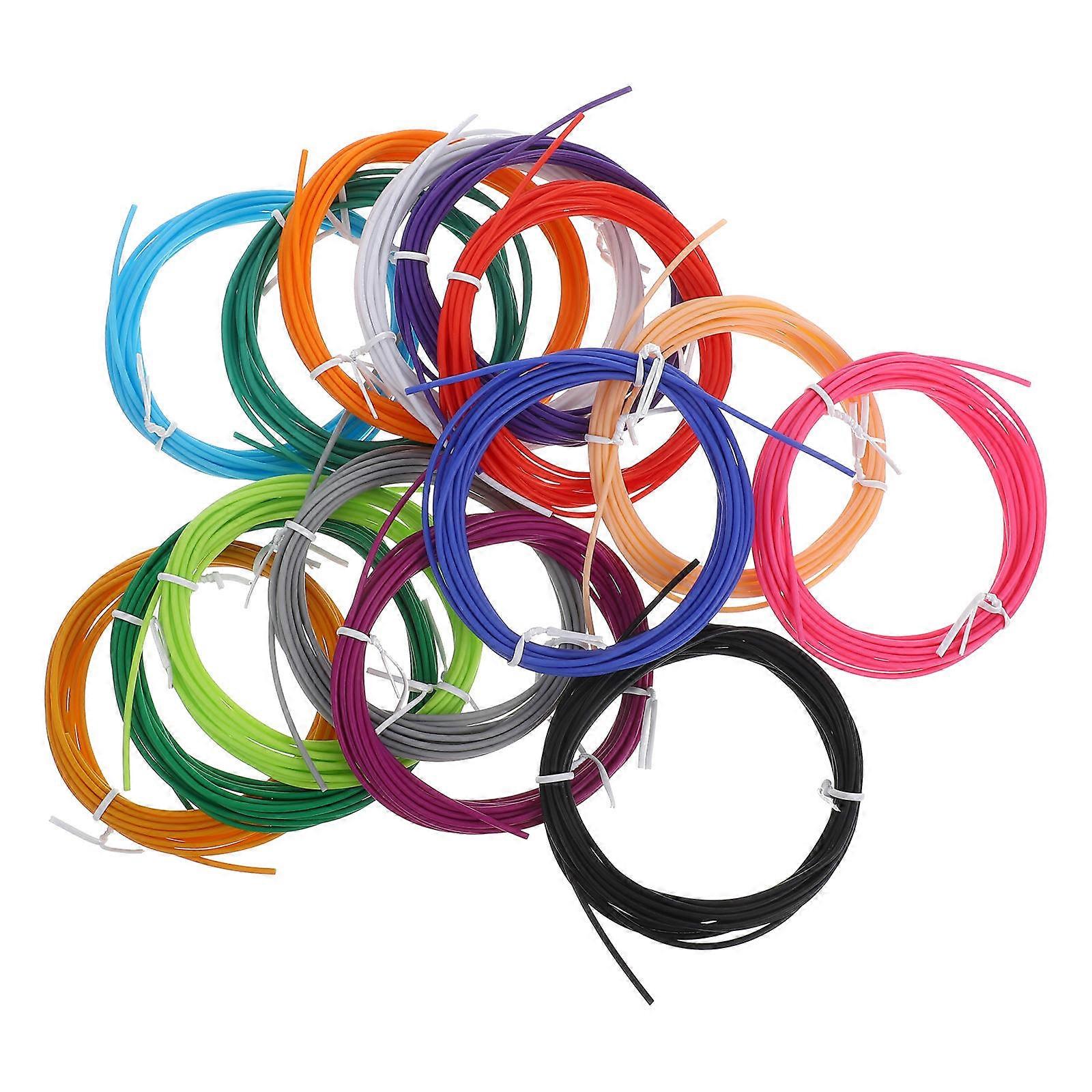 Multicolor 3D Pen Filament Refills for Printing 45 Rolls Pcl Material