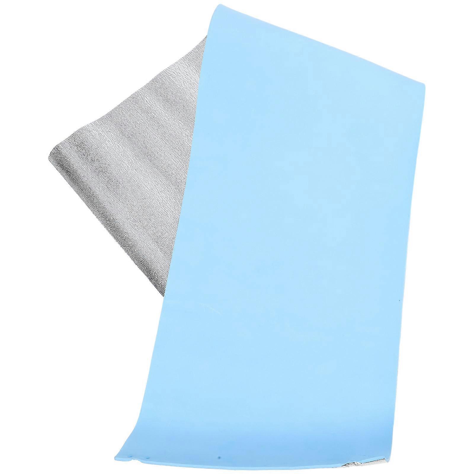 Picnic Blanket Single Yoga for Outdoor Use 2Pcs Silver