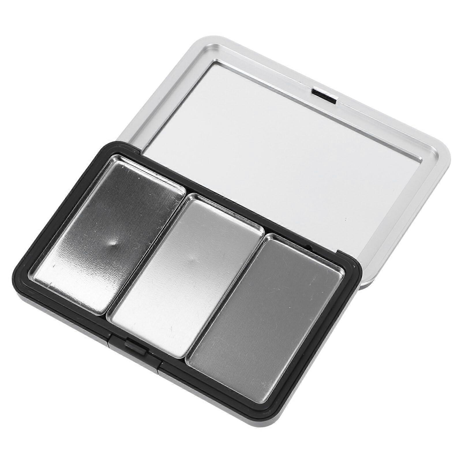 Refillable Travel Makeup Organizer Case Compact MultiGrid Eyeshadow and Blush Storage Box