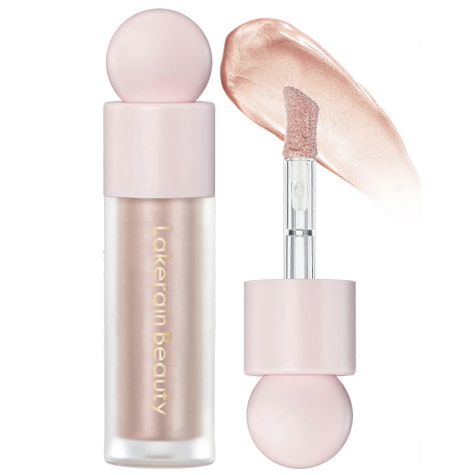 Liquid Highlighter Waterproof Face and Body Luminizer Long Lasting TransferResistant Glow 3#