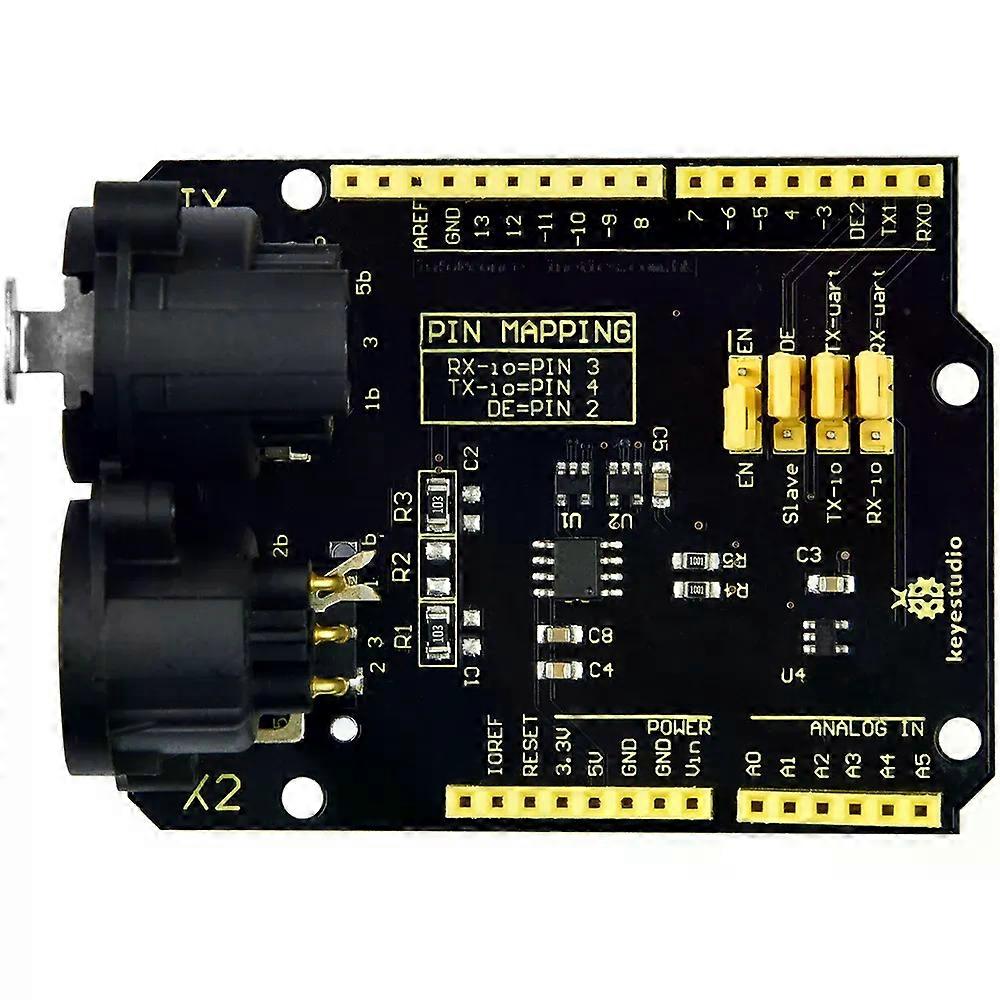 Keyestudio DMX (RDM)Shield for Arduino UNO / Control Speakers&Light &Smoke Machine