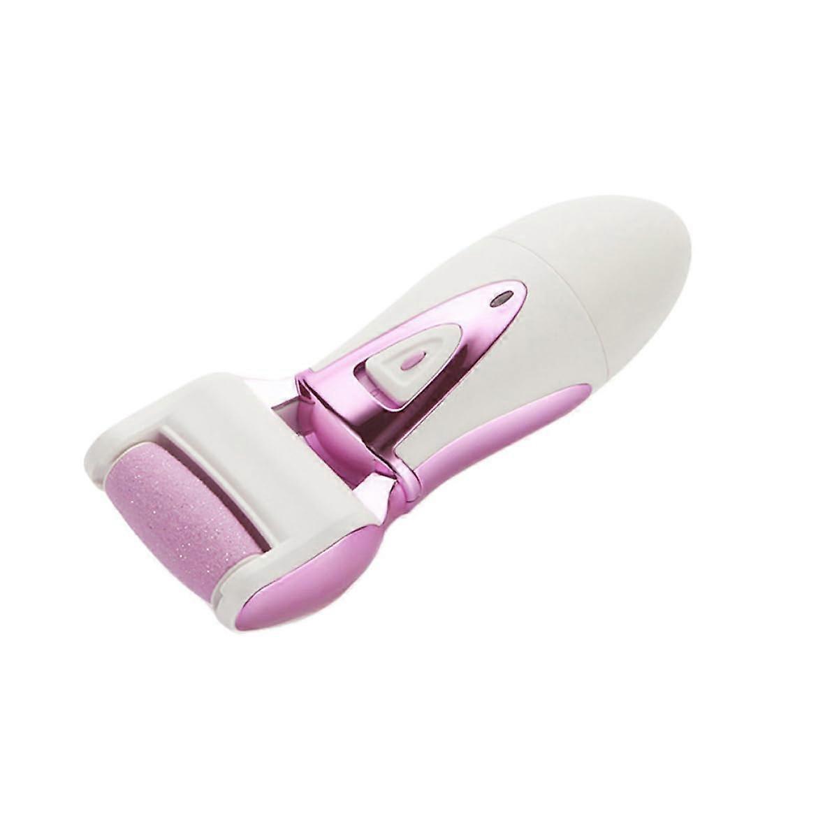 Electric Foot File USB Rechargeable Callus Remover with Replaceable Roller Head for Heels and Soles