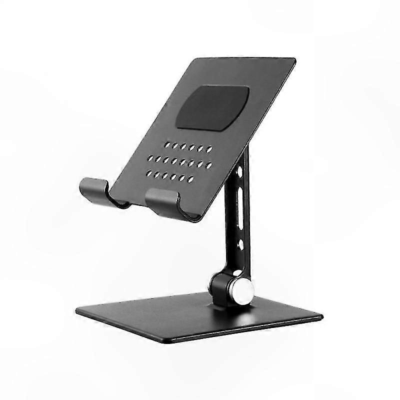 Adjustable Foldable Tablet Stand Holder for Desk Use with Extendable Metal Base