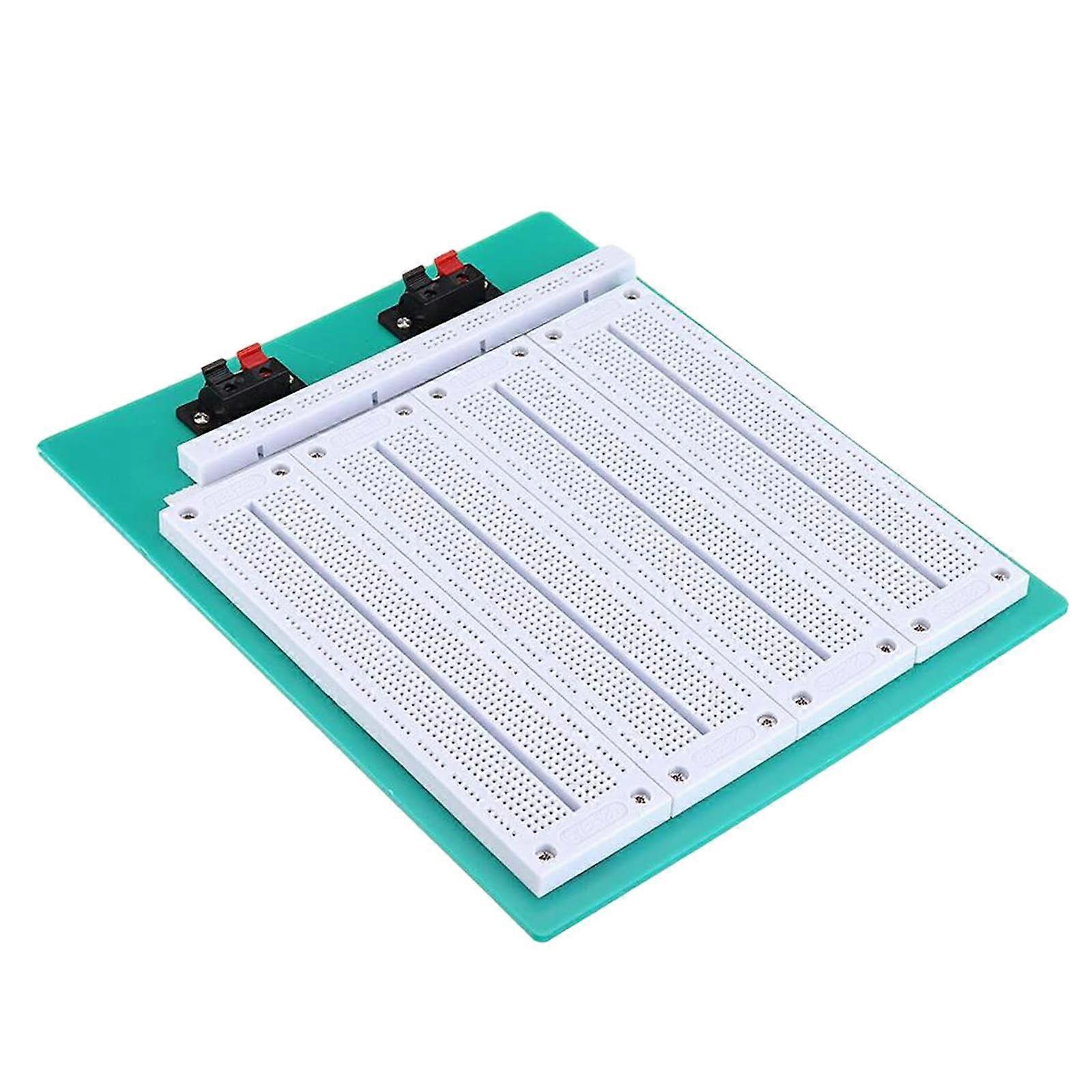 Large Aluminum Solderless Breadboard for Electronics with Clear ColorCoded Layout