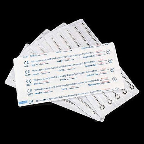 100pcs 4RL Round Liner Tattoo Needles Premade Sterilized for Precision Lining and Bulk Studio Supply