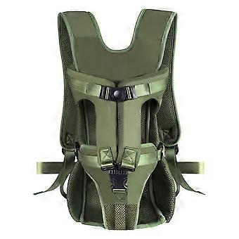 Hunderucksack, Hundetragetasche, Hundetragerucksack, Wandern für kleine und mittlere Hunde, Army Green