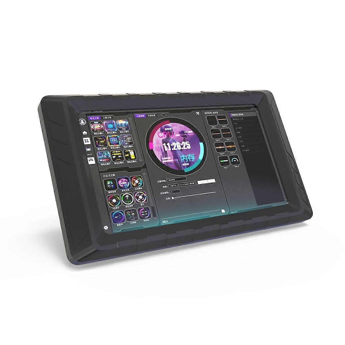 Computer Secondary Screen Graphics Card Temperature Monitoring Status Custom Theme Desktop Computer