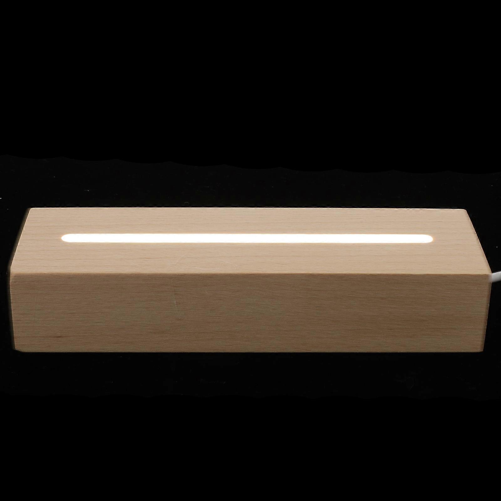 Multipurpose Light Base Wooden Lamp Holder for Decorative Lighting