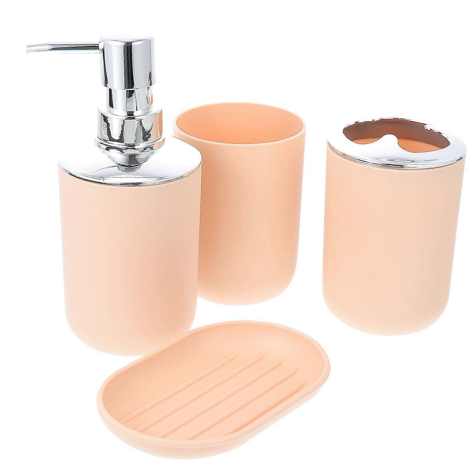 Bathroom Sets Accessories Storage Square Structure Portable Bath Decor 1Set
