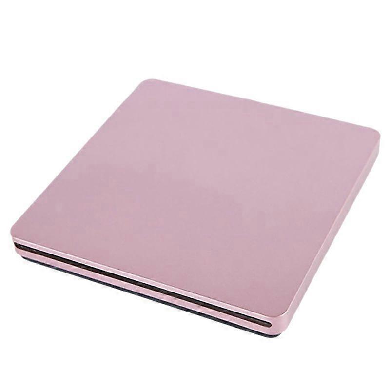 External DVD Drive USB 2.0 Portable Pink