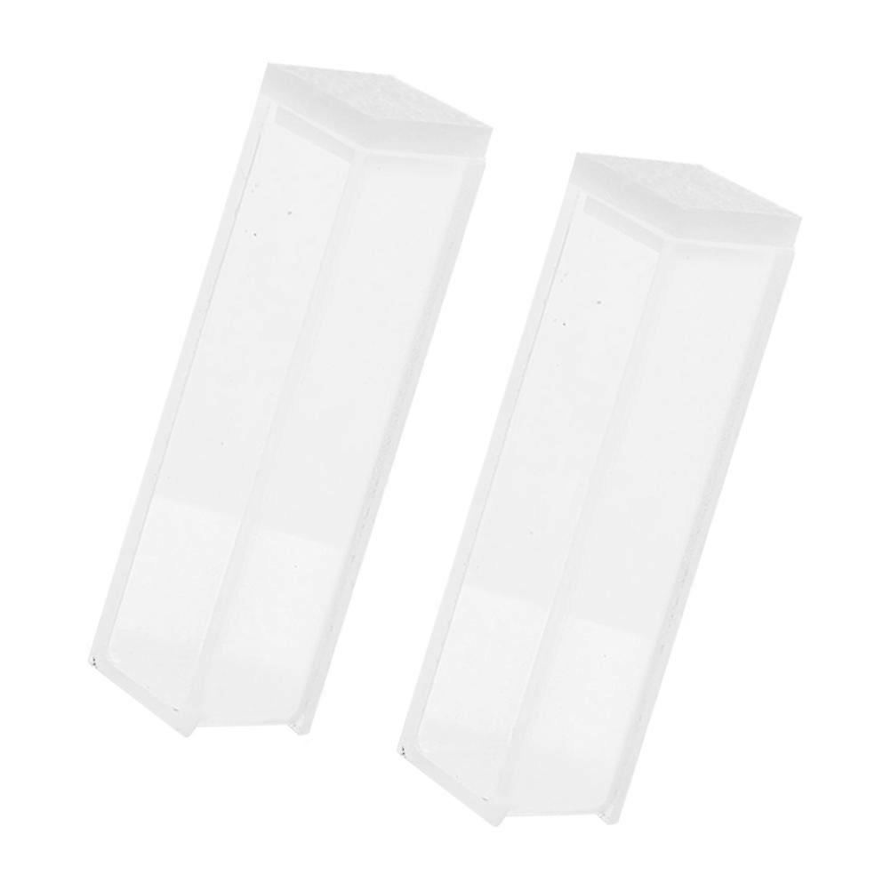 Plastic Cuvette Quartz Laboratory Cuvette for Accurate Reading 6Pcs Set