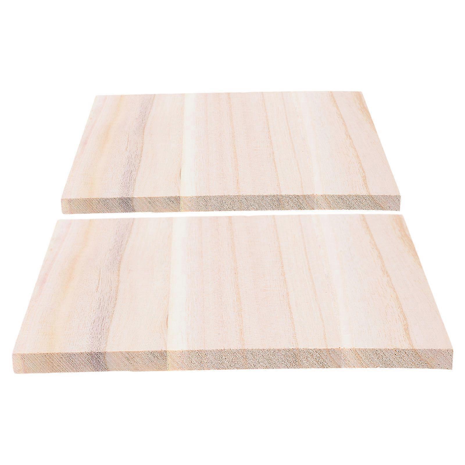 Solid Wood Boards for Wardrobe Divider with Thick Design 2Pcs