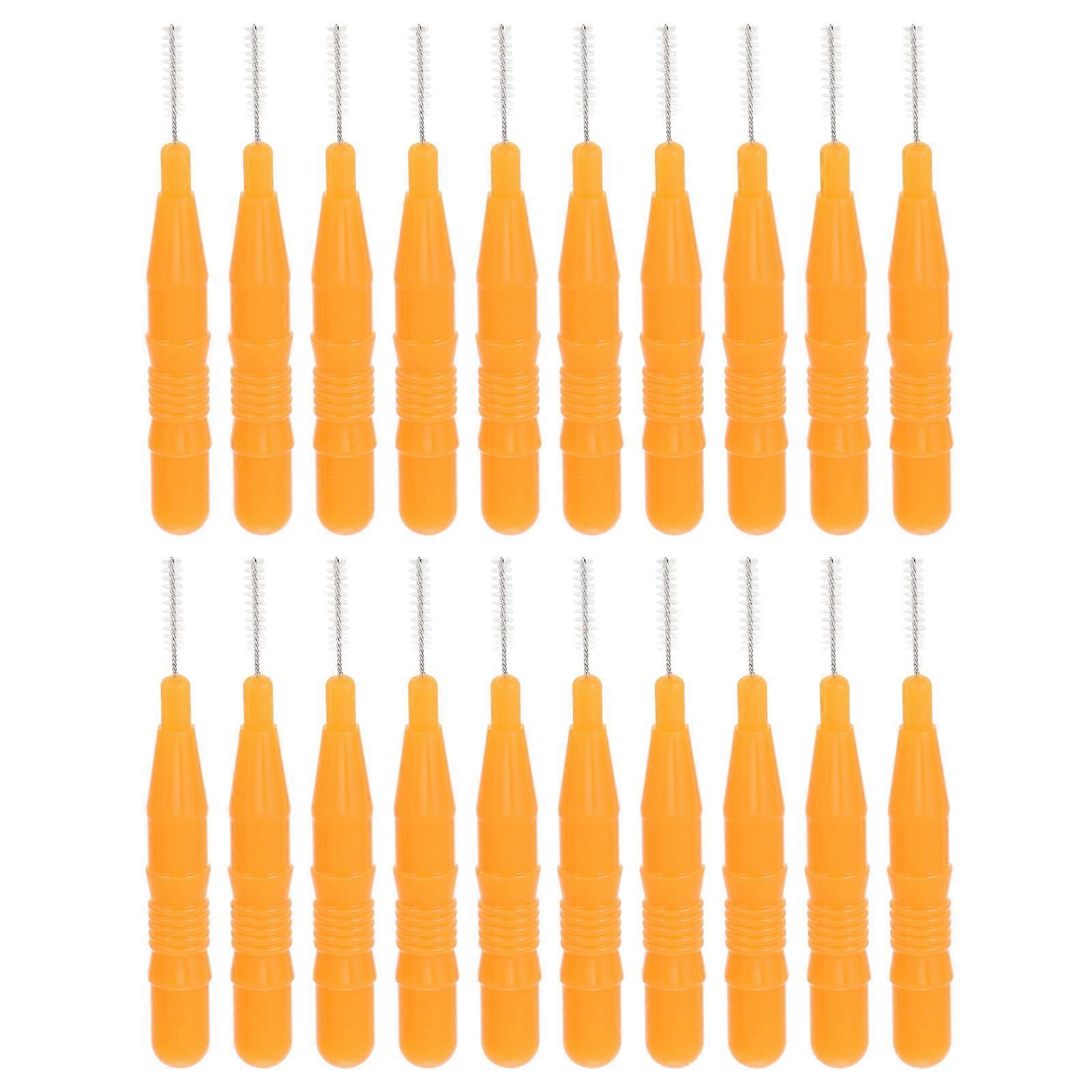 Eyebrow Makeup Brush Nylon Brush for Home 20Pcs Mini Set