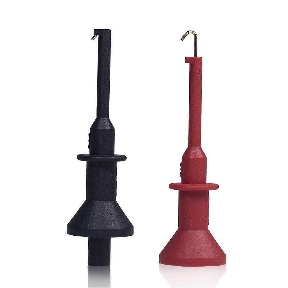 Universal Digital Multimeter Test Hook 4mm Straight Test Probe Extension Hook Needle