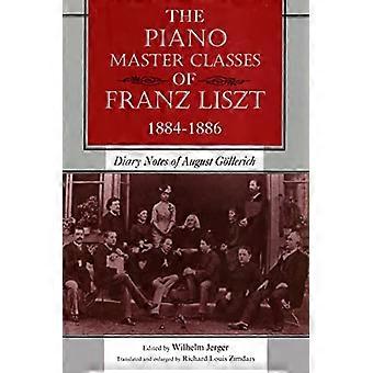 Piano master klasser av Franz Liszt, 1884-1886: Dagbok Notater av August Gollerich