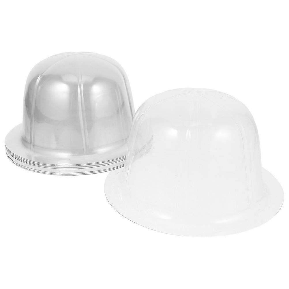 Baseball Hat Shaper Cap Display Rack for Decoration 20Pcs Transparent Plastic Holder