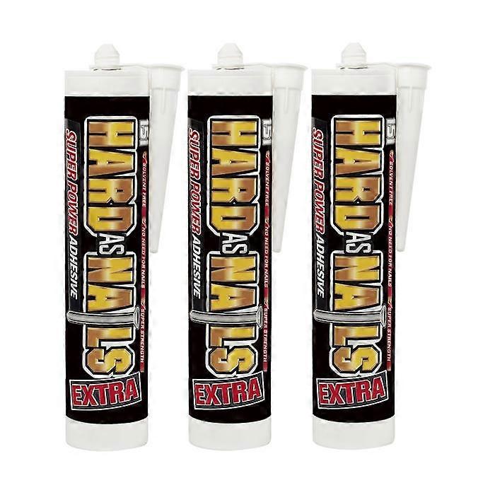 151 Hard as Nails Super Power Adhesive (Extra) 280ml - 3 Pack