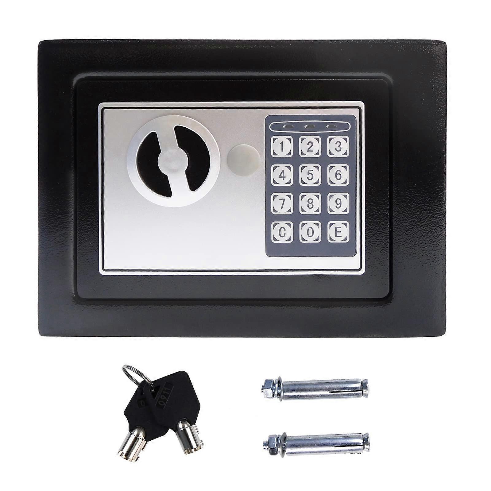 Black Storage Container 4.6L Large Capacity Kitchen Food Storage Box, Easy Clean, SpaceEfficient