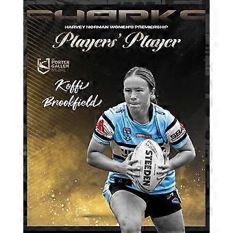 NRL Cronulla sharks CHAMPION TEAM play Stress Reliever Jigsaw Puzzle V2172