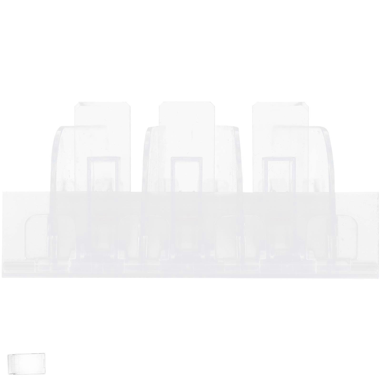 Transparent Plastic Drink Pusher for Shop Shelf Automatic 3Pcs