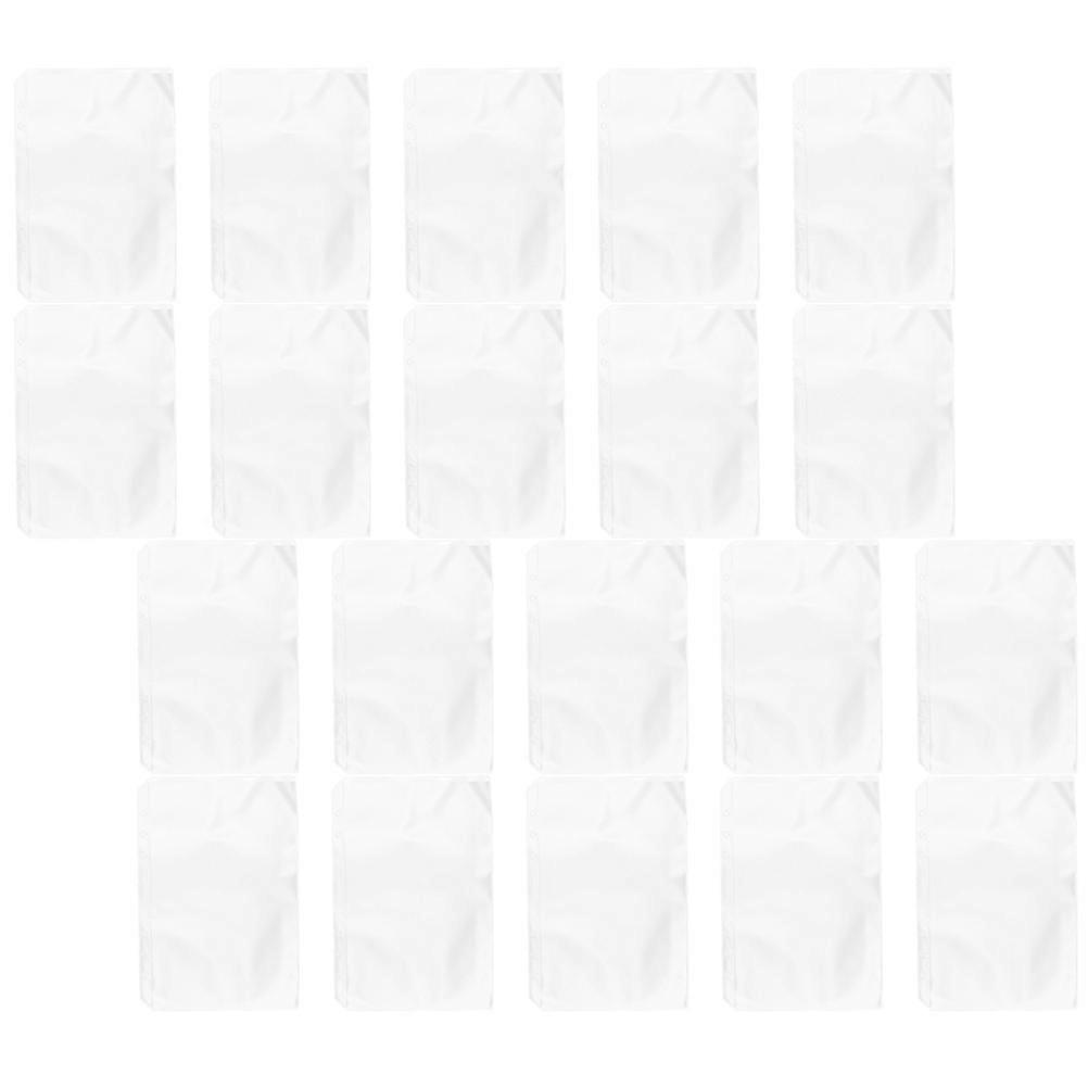 Binder Inserts Practical File Protectors for Storage Use 40Pcs Transparent PVC