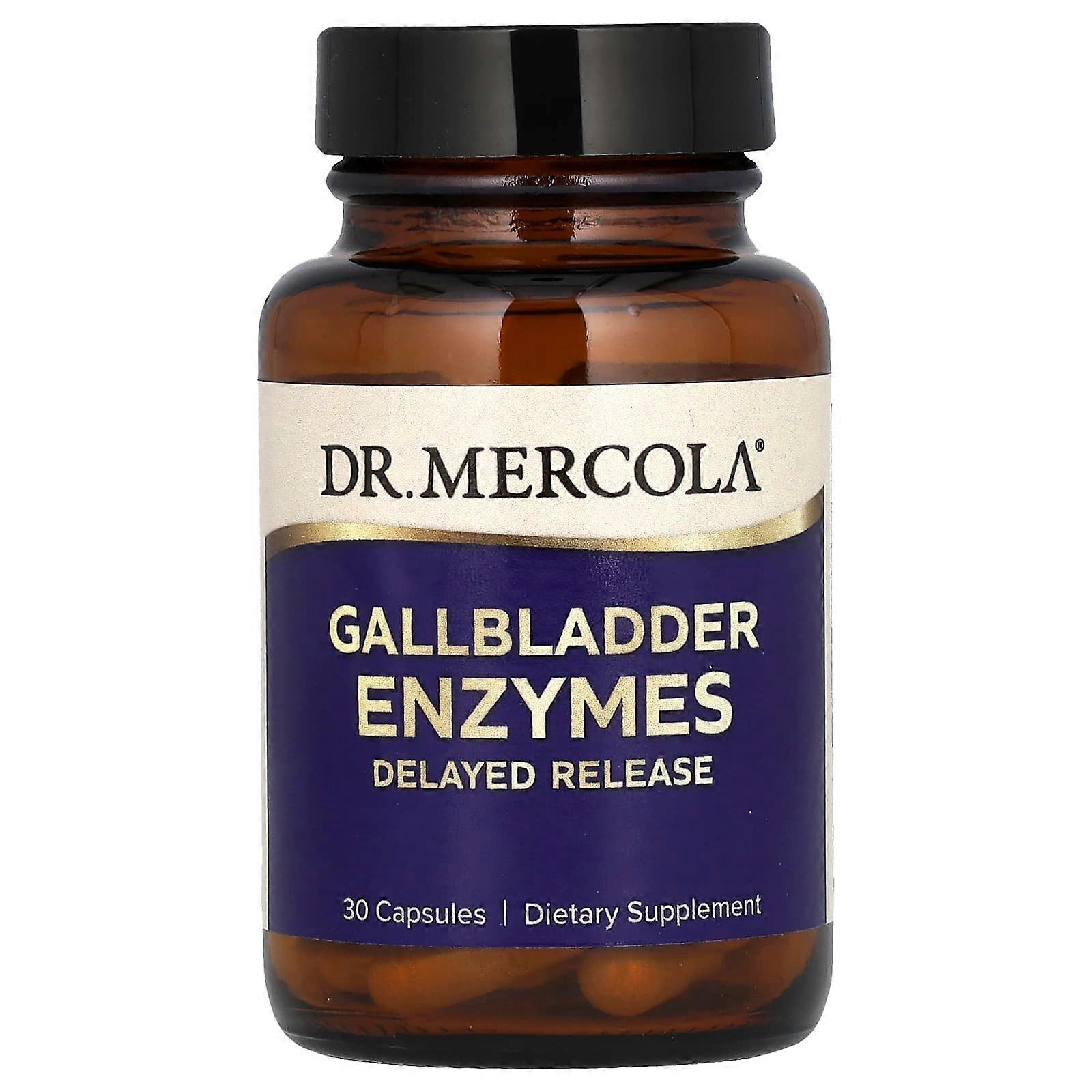 Dr. Mercola, Gallbladder Enzymes, 30 Capsules