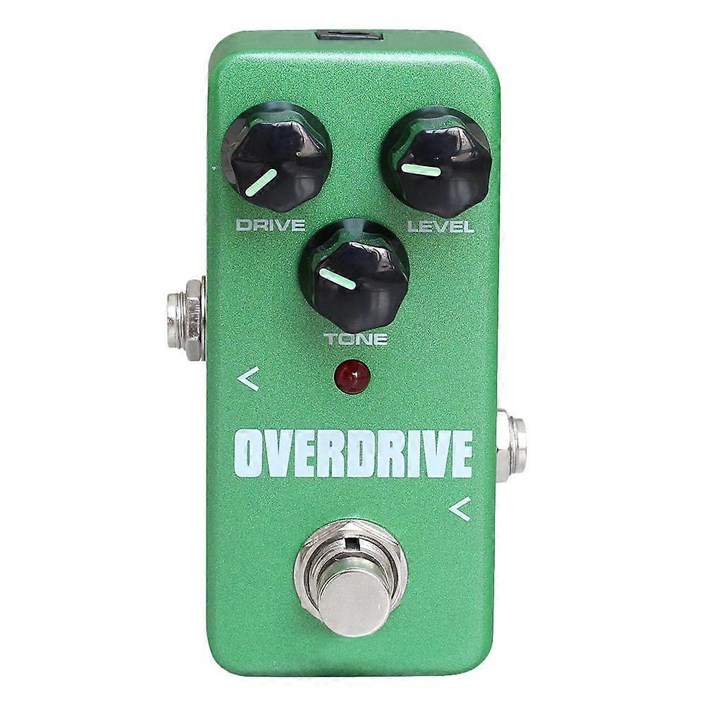 Effektpedal för elgitarr, grön