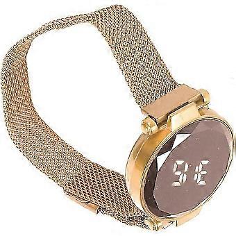 Frauen Led Uhr Frauen Led Uhr Led Touchscreen Großes Display Langlebige Legierung Mode Design Digitale Led Uhr für Mädchen Frauen Erwachsene