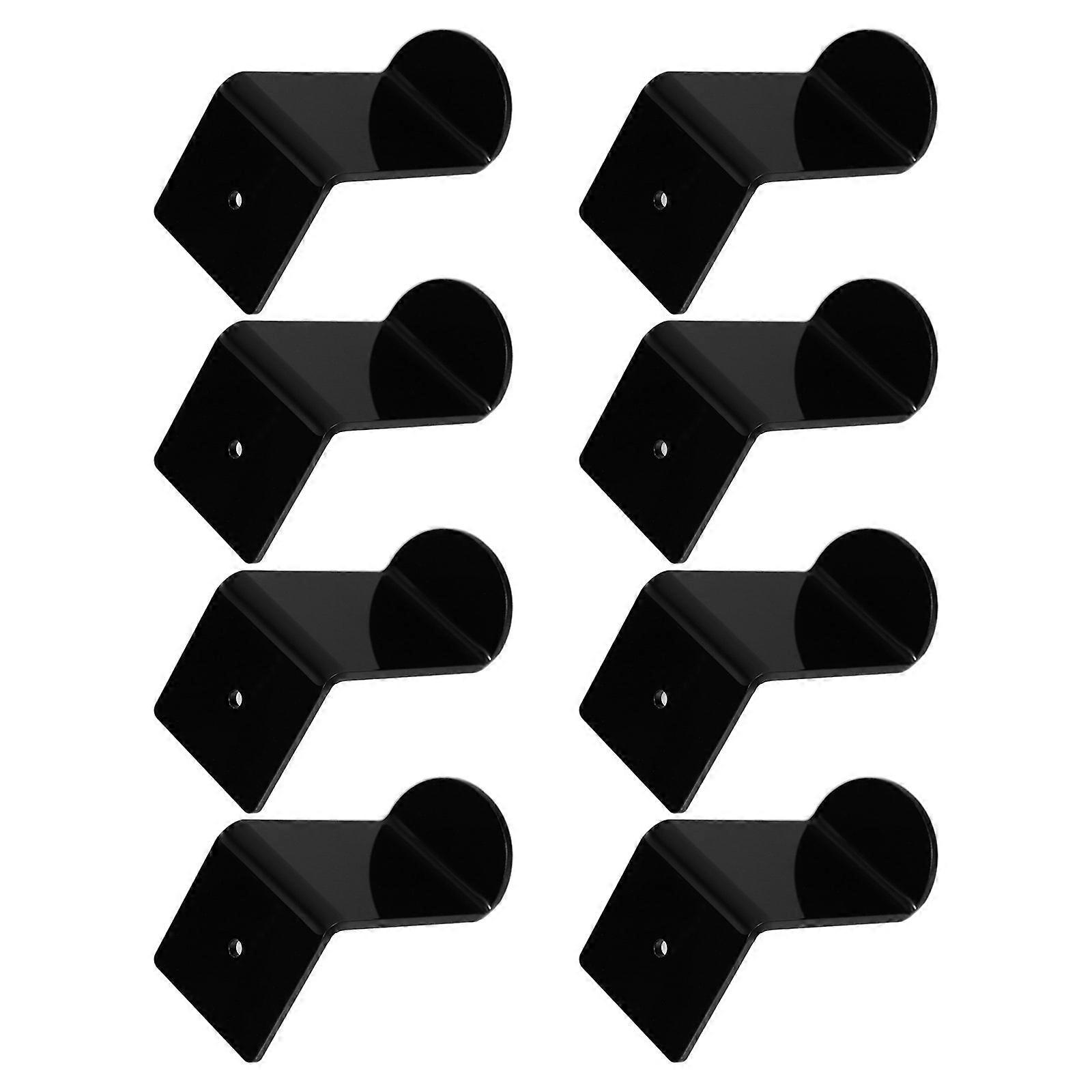 Hat Rack Holder for Storage 8Pcs Wall-Mounted Hat Hooks