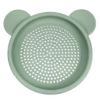 Setaccio per sabbia giocattolo per bambini, in silicone, ideale per la spiaggia, leggero e portatile, perfetto per divertirsi all'aria aperta in estate.