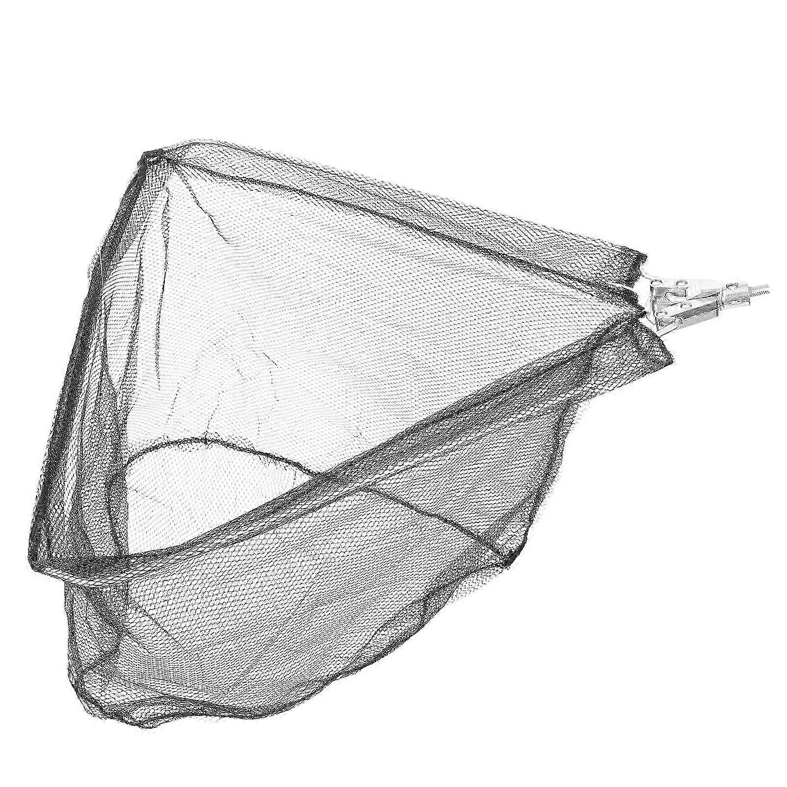 Replace Fishing Net Triangular Head for Practical Dark Grey Mesh