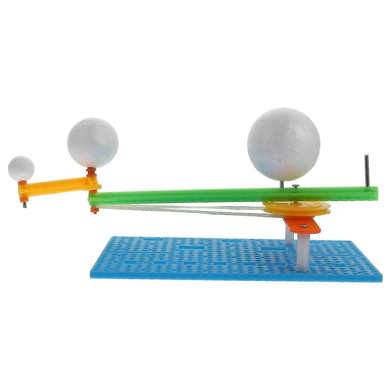 Sun Earth Moon Model Set DIY Planetary Model for Home 1Set Educational Use