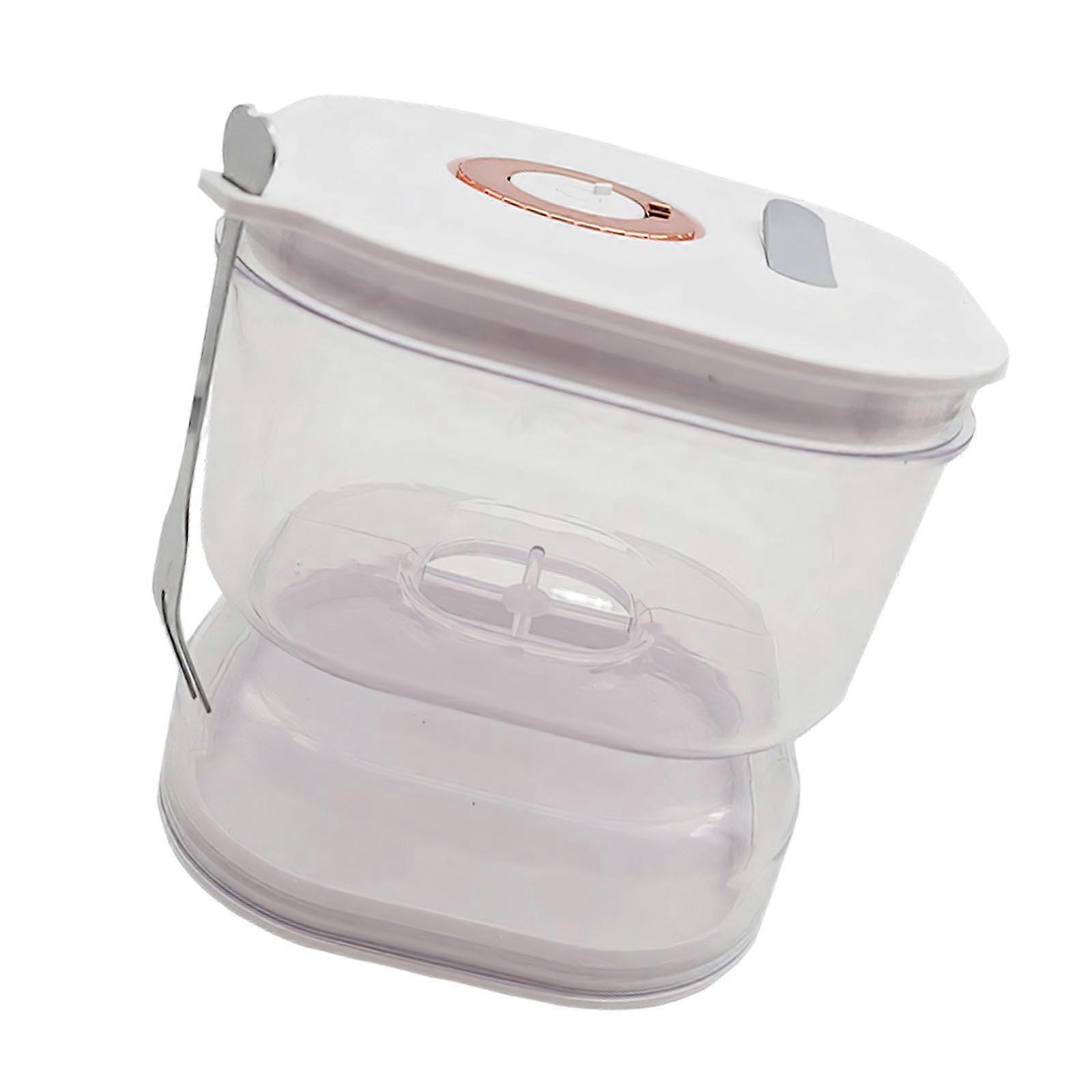 Innovative Dry Wet Separation Storage Box Square Design ABS Plastic For Efficient Kitchen Use Multicolor