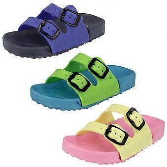 Childrens Fleck auf Unisex Pantoletten