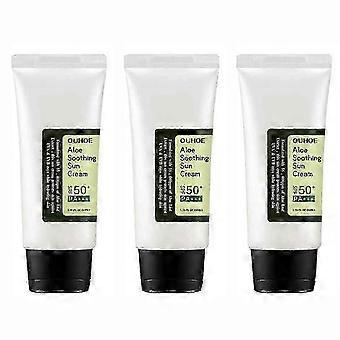 50ml Aloe Crema Solar Calmante Spf50 Protector Solar Facial Protección Uv Loción Corporal Hidratante Para Verano Al Aire Libre