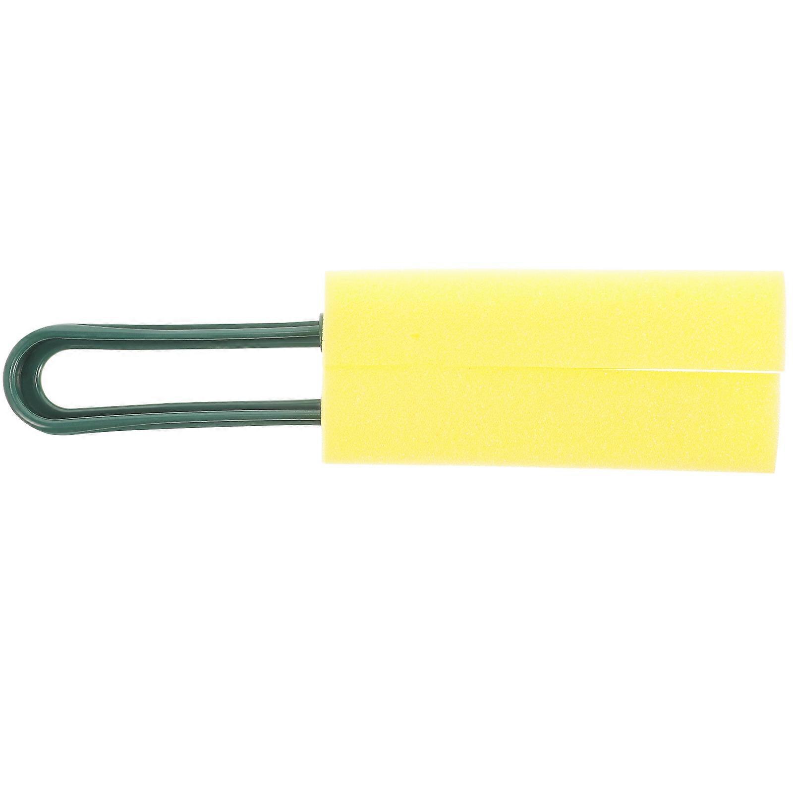 Brush for Bottle Cleaning with Sponge and Plastic Material