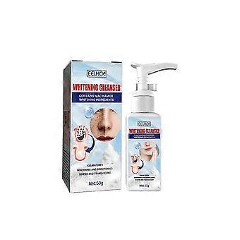 Detergente Viso Idratante Nicotinamide - Schiuma Illuminante e Idratante Profonda per un tono della pelle uniforme, Delicato e Rinfrescante, 50g