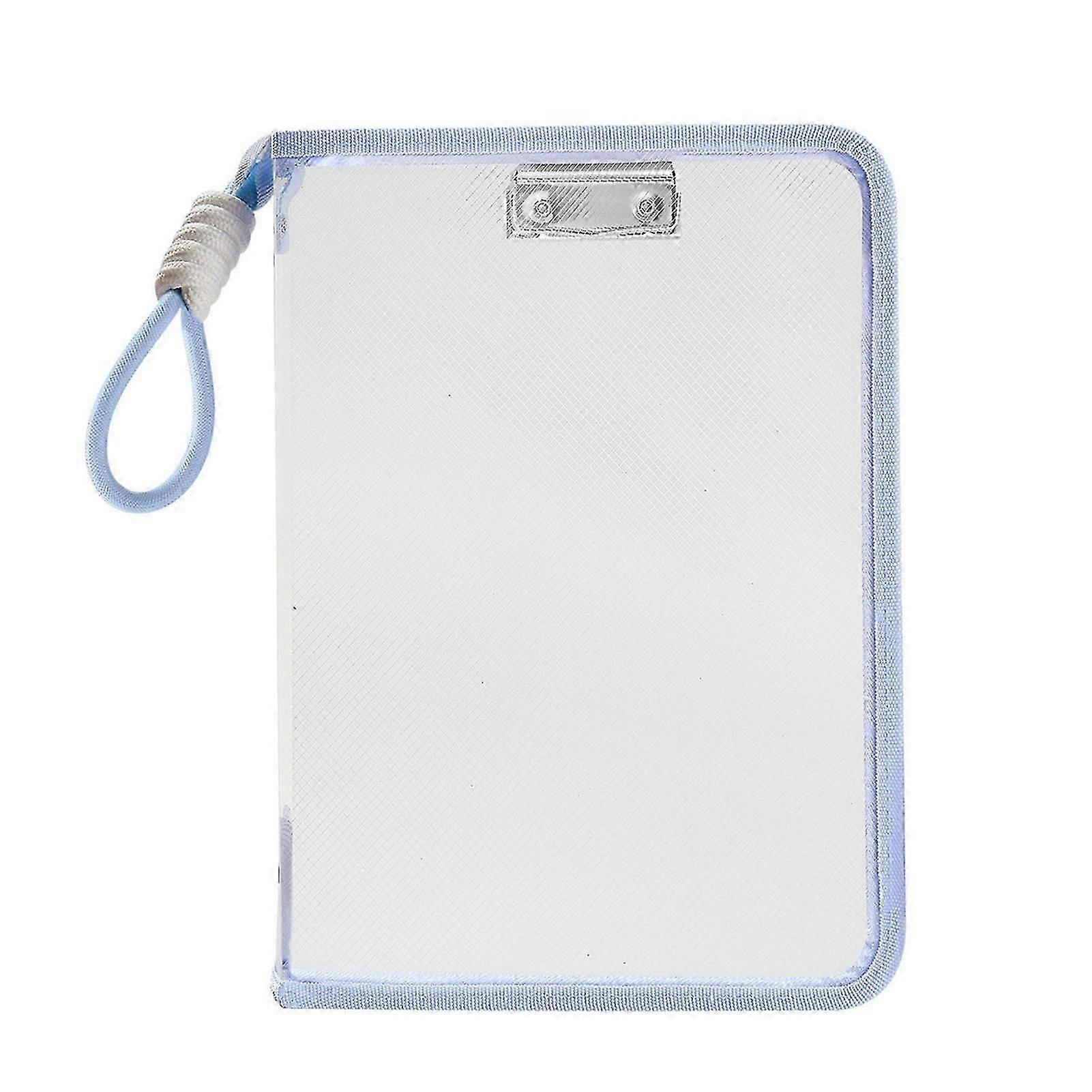 A4 macaron transparent zipper file bag A4 multi-function, efficient storage for files/books. Workspaces & Artistic ProjectsZZ58