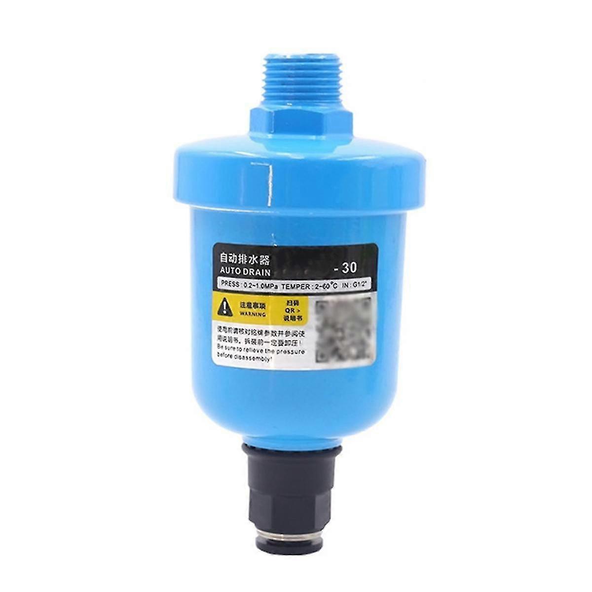 AD202 Pneumatic Air Compressor Valve Automatic Drain Air Trap Mini Cup Air Compressor Float Type Automatic Drain Valve