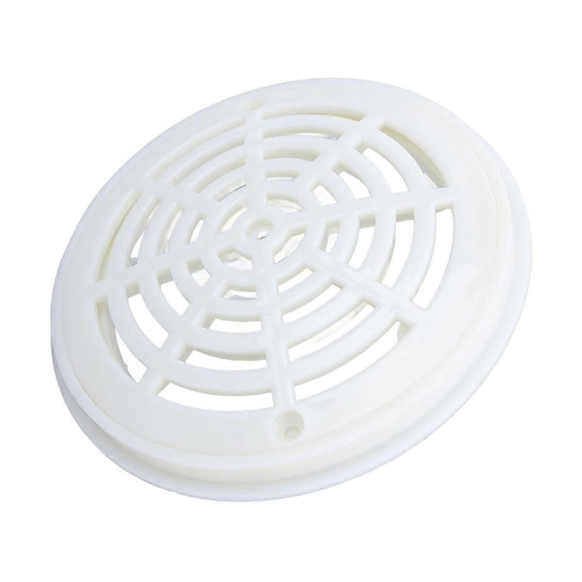 Pool Drain Cover Replacement 8in Rounded Efficient Drainage Ergonomic Pool Main Drain Replacement for Inground Pool