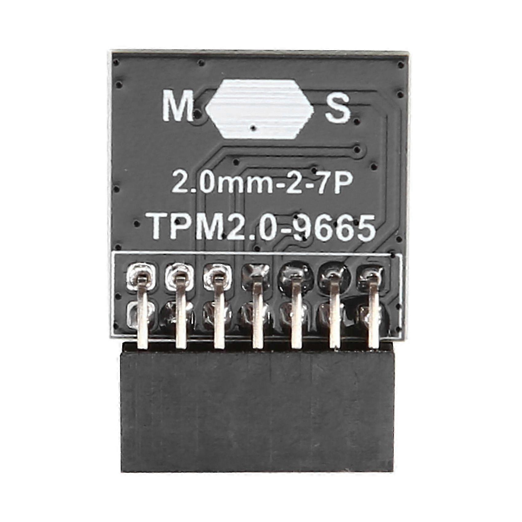 TPM2.0 Module for MSI 14-1 Pin LPC TPM Security Module LPC Module for MSI for Win11 Module