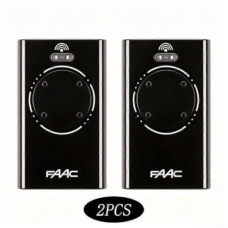 Télécommande FAAC XT4 868 SLH noire - Lot de 2 - Noire