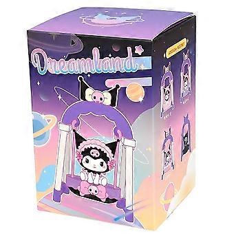 1 Piece Swing Surprise Blind Box "Dreamland" Anime Cartoon Figure, PVC Mini Toy for Party Favors Home Car Decor