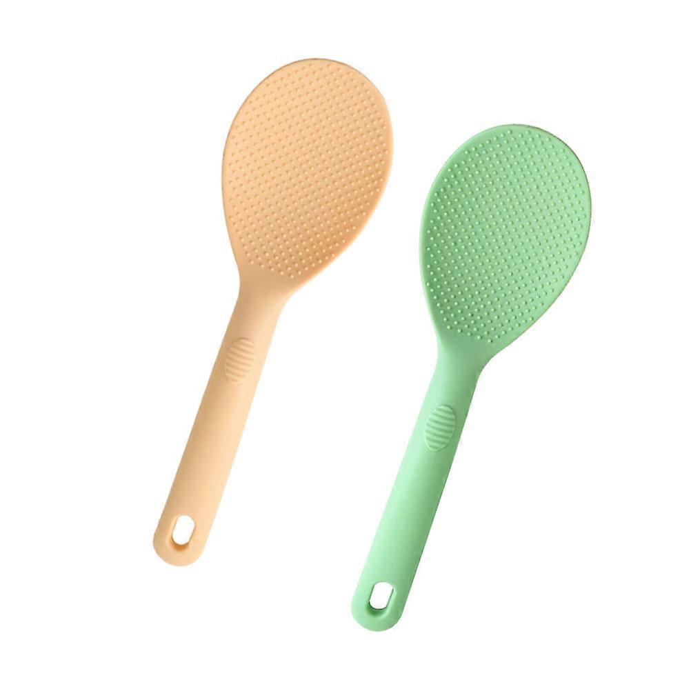 Portable Rice Scoops Long Handle for Kitchen with 8Pcs Set