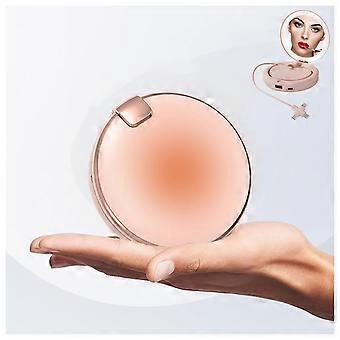 Rechargeable Hand Warmer 3 in 1 with Mirror, 5000mAh USB Power Bank for Travel, Pink